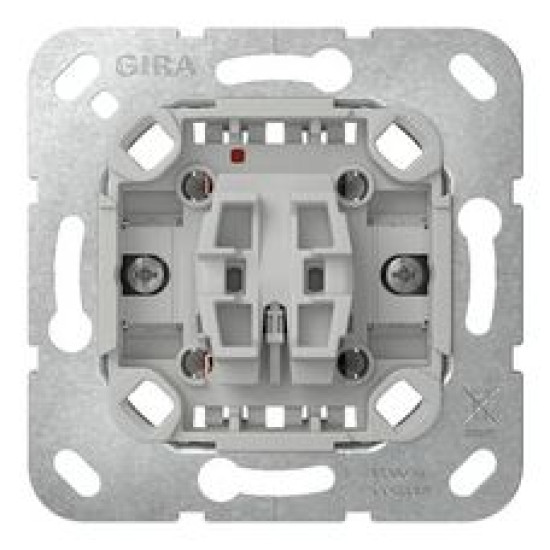 Механізм кнопкового вимикача Gira 10А однополюсний (315100)