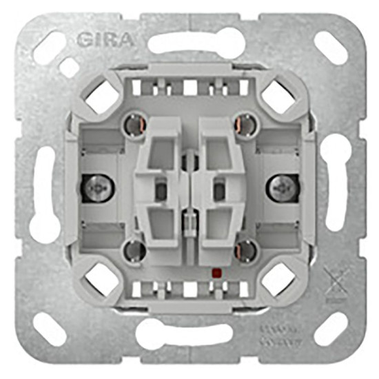 Механізм двухполюсного вимикача Gira 10А (310500)