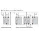 Накладний прохідний 2-клавішний перемикач Schneider Electric MUR35022 (сх.6+6) IP55 (чорний)
