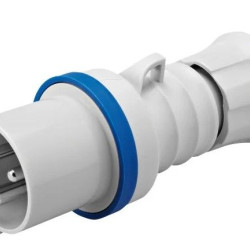 Переносна вилка GEWISS IP44 2P+E 16A 230В (GW60004H)