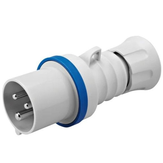 Переносна вилка GEWISS IP44 2P+E 16A 230В (GW60004H)