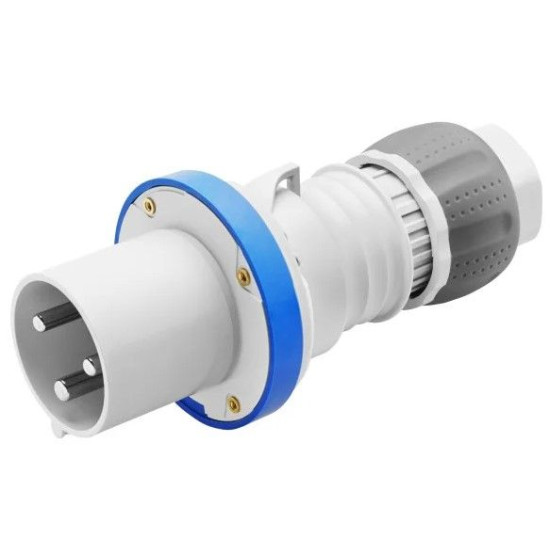Переносна вилка GEWISS IP44 2P+E 63A 230В (GW61016H)