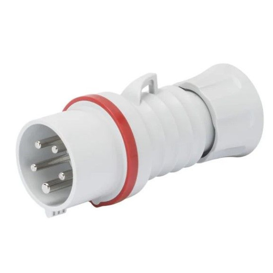Переносна вилка GEWISS IP44 3P+E 16A 400В (GW60008H)