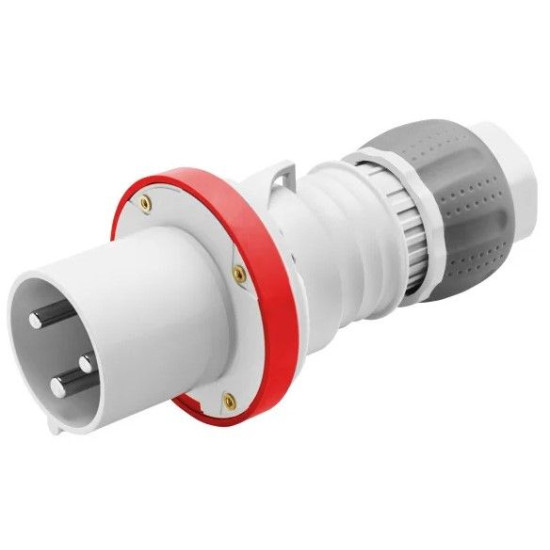 Переносна вилка GEWISS IP44 3P+N+E 63A 400В (GW61021H)