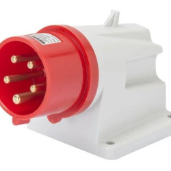 Стаціонарна вилка 90° GEWISS IP44 3P+N+E 16A 400В (GW60409)