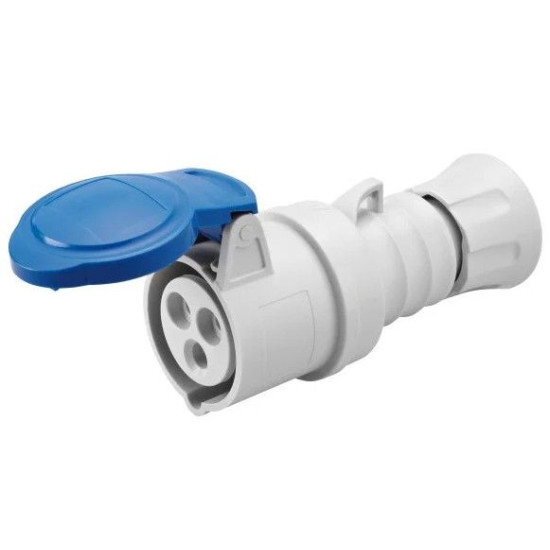 Переносний роз`єм GEWISS IP44 2P+E 16A 230В (GW62004H)