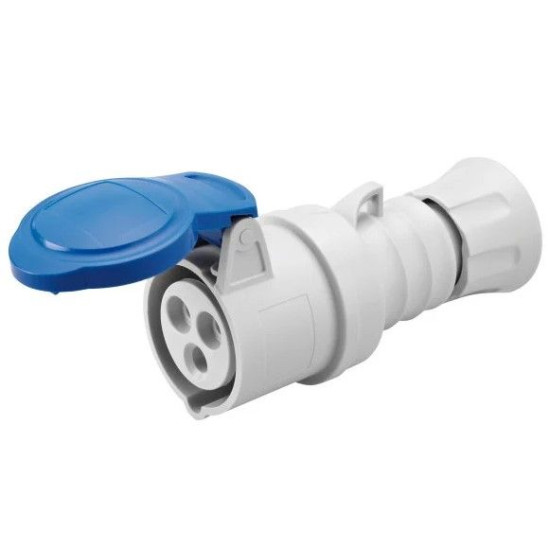 Переносний роз`єм GEWISS IP44 2P+E 32A 230В (GW62015H)