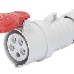 Переносний роз`єм GEWISS IP44 3P+N+E 16A 400В (GW62009H)