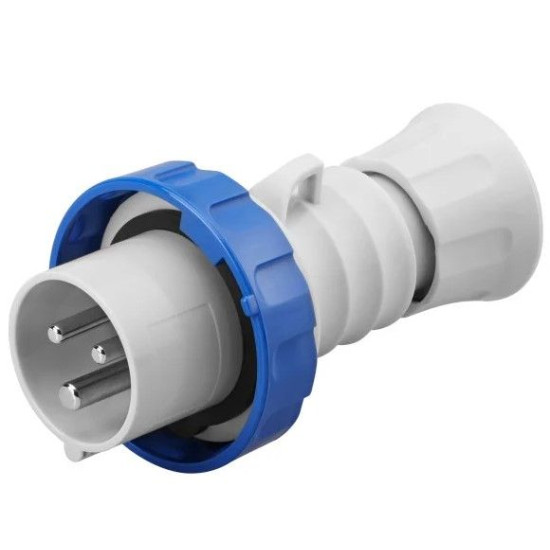 Переносна вилка GEWISS IP67 2P+E 16A 230В (GW60026H)