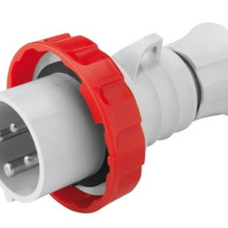 Переносна вилка GEWISS IP67 3P+E 16A 400В (GW60030H)