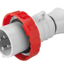 Переносна вилка GEWISS IP67 3P+E 32A 400В (GW60041H)
