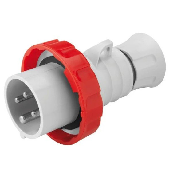Переносна вилка GEWISS IP67 3P+E 32A 400В (GW60041H)
