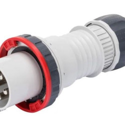 Переносна вилка GEWISS IP67 3P+N+E 125A 400В (GW60061H)