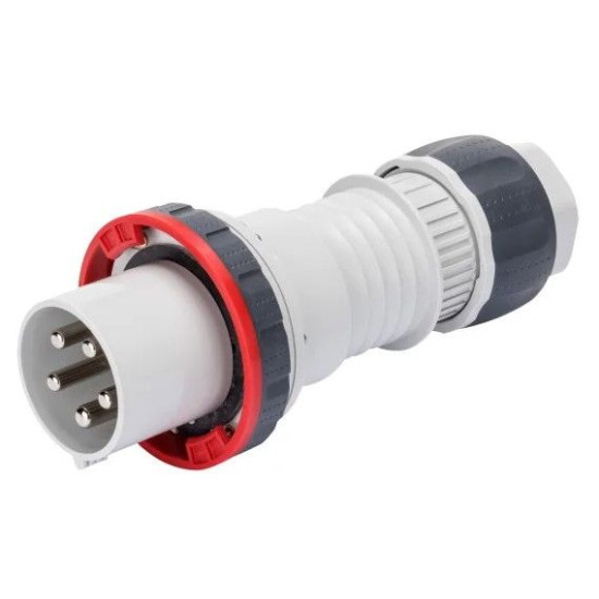 Переносна вилка GEWISS IP67 3P+N+E 125A 400В (GW60061H)