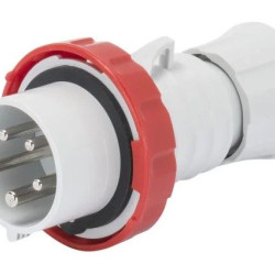 Переносна вилка GEWISS IP67 3P+N+E 32A 400В (GW60042H)