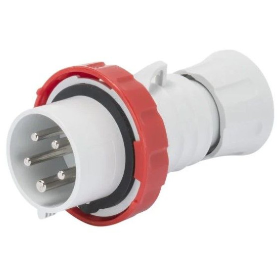 Переносна вилка GEWISS IP67 3P+N+E 32A 400В (GW60042H)