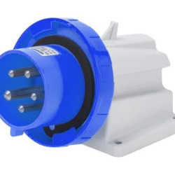 Стаціонарна вилка 90° GEWISS IP67 2P+E 16A 230В (GW60426)