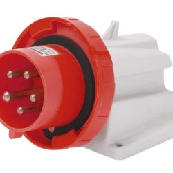 Стаціонарна вилка 90° GEWISS IP67 3P+E 32A 400В (GW60441)