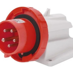 Стаціонарна вилка 90° GEWISS IP67 3P+N+E 16A 400В (GW60431)