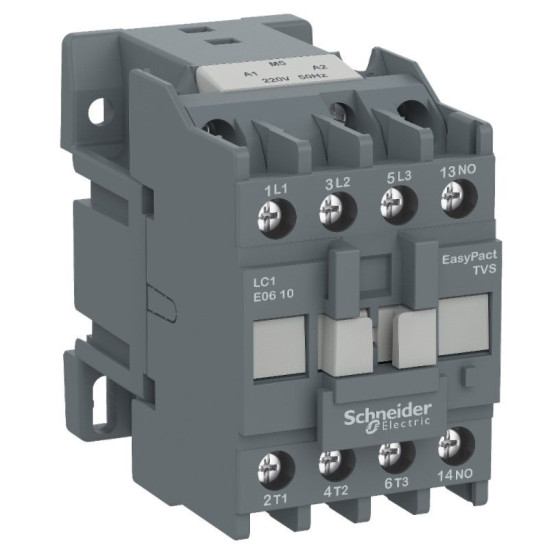 Контактор Schneider Electric LC1E1210M5 3Р Е 1НО 12А АС3 220В