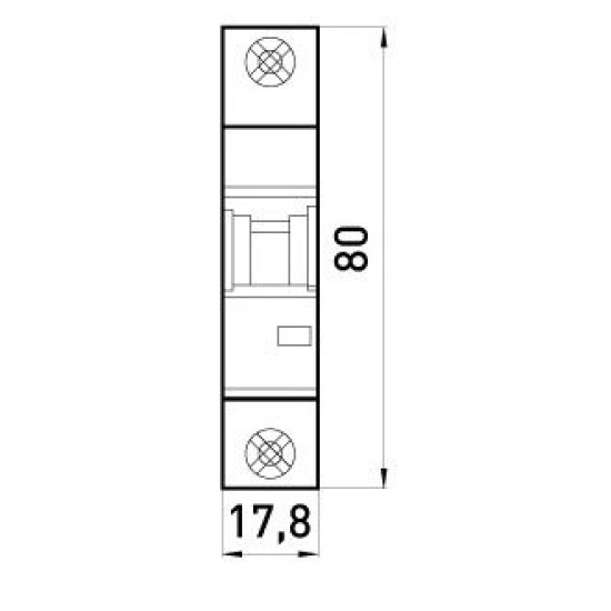 Модульний автоматичний вимикач E.Next e.industrial.mcb.100.1.C10 1р 10А C (i0180002)