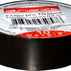 Ізолента E.Next e.tape.stand.10.black 10м чорна (s022006)