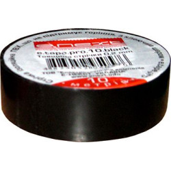 Ізолента E.Next e.tape.stand.10.black 10м чорна (s022006)