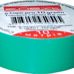 Ізолента E.Next e.tape.stand.10.green 10м зелена (s022003)