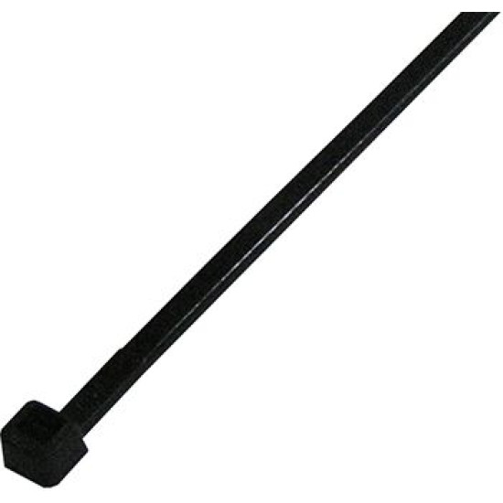 Кабельна стяжка E.Next e.ct.stand.400.8.black 100шт чорна (s015062)