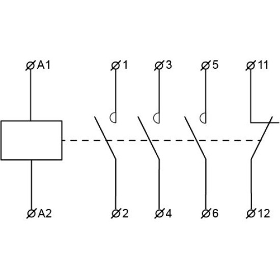 Контактор Аско-Укрем ПМ 1-18-01 D7 42В LC1-D1801 (A0040010091)