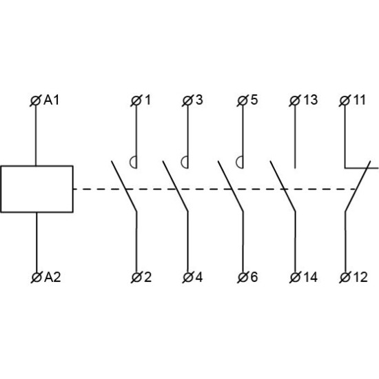 Контактор Аско-Укрем ПМ 4-65 Q7 380В LC1-D6511 (A0040010084)