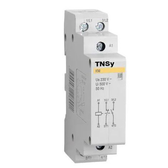 Модульний контактор TNSy КМ-1-20-20 230AC 2NO 2р (TNSy5503805)