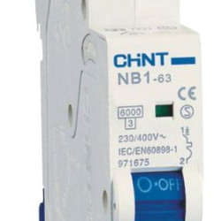 Модульний автоматичний вимикач Chint NB1-63 1P C32 6кА DB (179621)