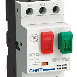 Автомат захисту двигуна Chint NS2-25 20-25A (495085)