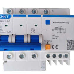 Диференційний вимикач Chint NXBLE-32 3P+N C25 30мА AC 6кА (819514)