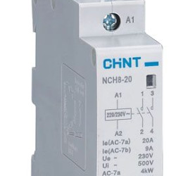 Модульний контактор Chint NCH8-20/22 20A 2NC+2NO AC 220/230В (256087)