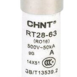 Циліндричний запобіжник Chint RT28-63 gG/gL 14х51мм 25A (520492)