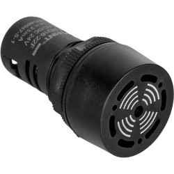 Звуковий сигналізатор Chint ND16-22L АС 220В Ø22mm чорний (593483)