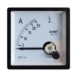 Амперметр трансформаторного включення Chint NP72-A 200/400/5A 72x72мм (761850)