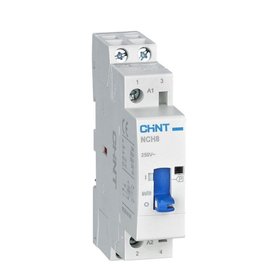 Модульний контактор Chint NCH8-16M/11 AC 220-240В з ручним управлінням (257403)
