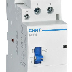 Модульний контактор Chint NCH8-32M/20 AC 220-240В з ручним управлінням (257427)