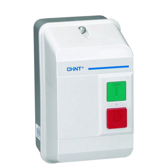 Електромагнітний пускач Chint NQ3-5.5P 220В 2.5-4A в боксі IP55 (496405)