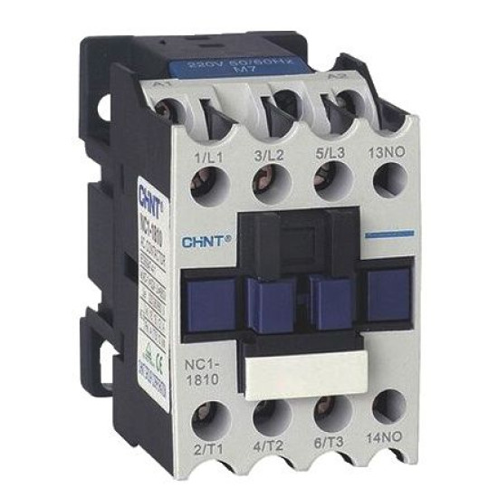 Контактор Chint NC1-1810 230В 50/60Hz 1NO (221544)