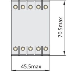 Реле контроля рівня рідини Chint NJYW1-NL2 AC 220В/380В (311019)