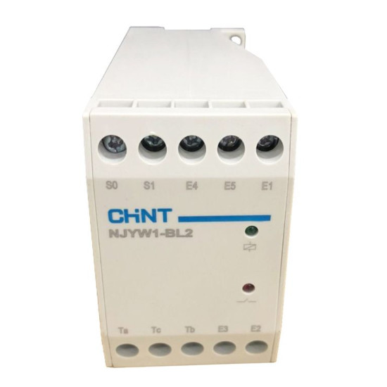 Реле контроля рівня рідини Chint NJYW1-BL2 AC 380В з функцїєю захисту насосів від сухого ходу (311027)