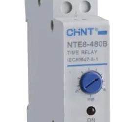 Реле затримки часу Chint NTE8-B AC 230В 1NO 48с-480с на увімкнення (258480)