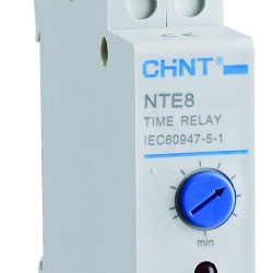 Реле затримки часу Chint NTE8-B AC 230В 1NO 1с-10с на увімкнення (258438)