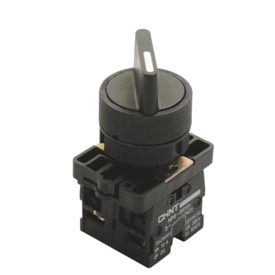 Перемикач Chint NP2-ED53 2NO 3 положення із поверненням IP40 (574099)