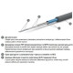 Нагрівальний кабель ZUBR DC CABLE 17/720Вт