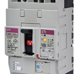 Автоматический выключатель ETI EB2R 125/3L 20A 25кА с блоком УЗО 3P (4671501)